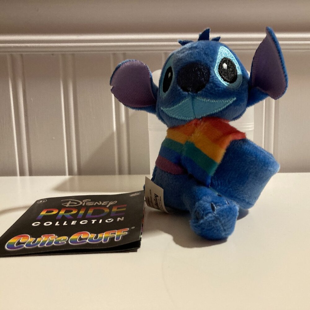 Disney Pride Cutie Cuff Stitch Lilo & Stitch Open Box Rainbow June Pride